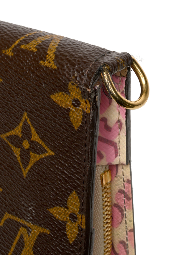 Louis Vuitton 2011 Monogram Stephen Sprouse Leopard Insolite Wallet