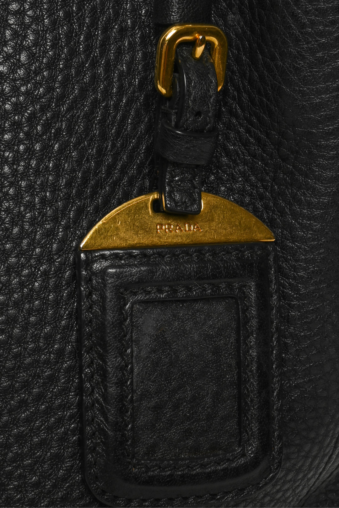 Prada Vitello Daino Leather Hobo