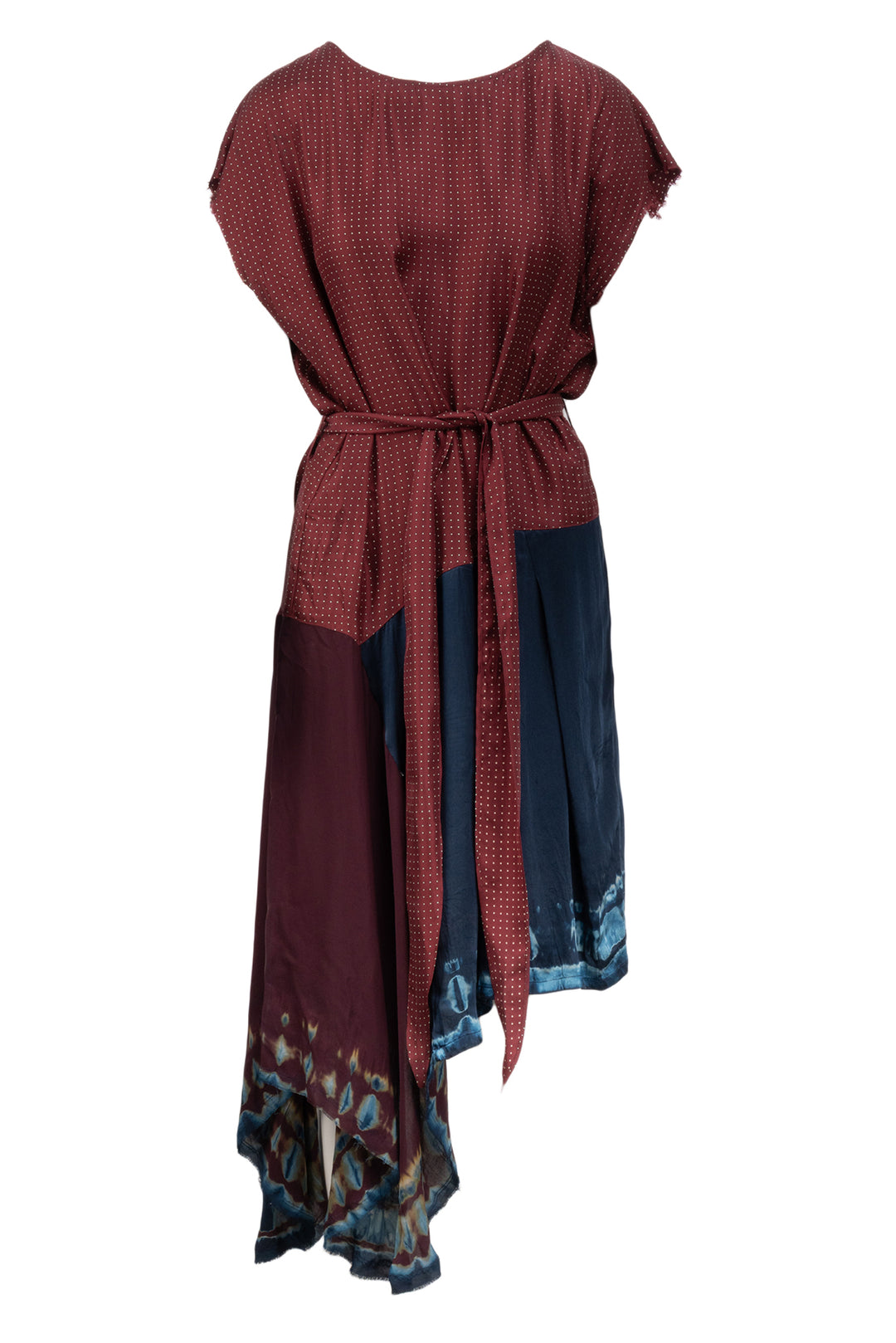 Raquel Allegra Size 2 Silk Asymmetrical Dress