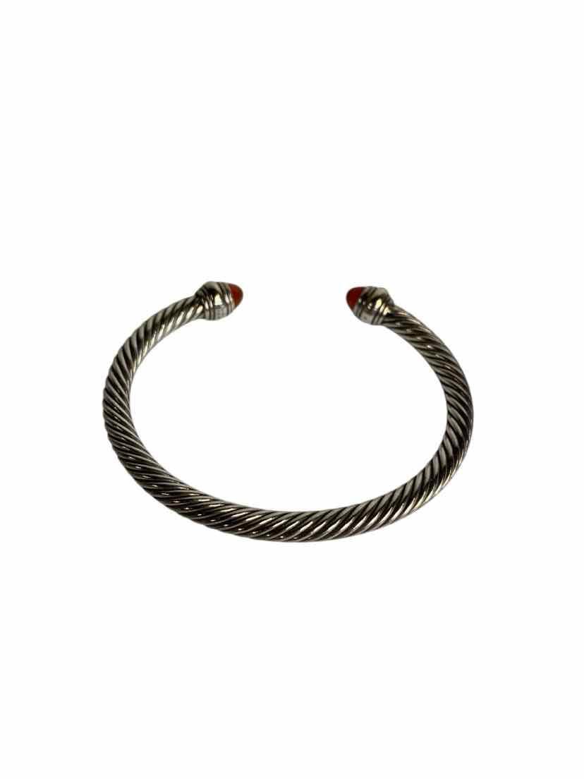 David Yurman .925 and 14K 7mm Classic Cable Bracelet