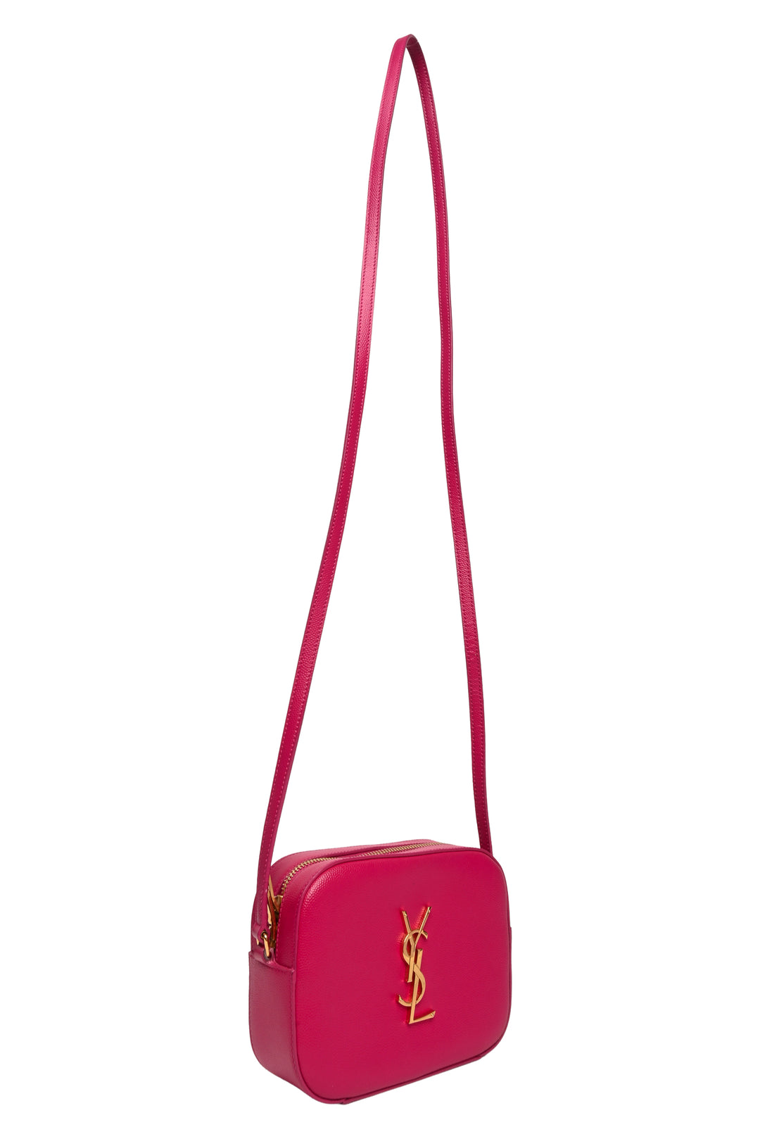 Saint Laurent 2015 Small Classic Monogram Camera Bag Crossbody
