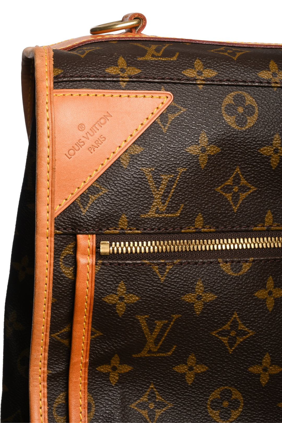 Louis Vuitton 1998 Monogram Portable Bandouliere Garment Bag
