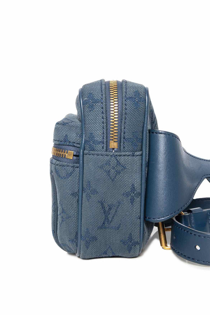 Louis Vuitton 2019 Denim Monogram Outdoor Bumbag Belt Bag