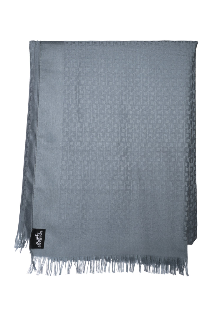 Hermes Monogram H Cashmere, Silk & Wool Shawl