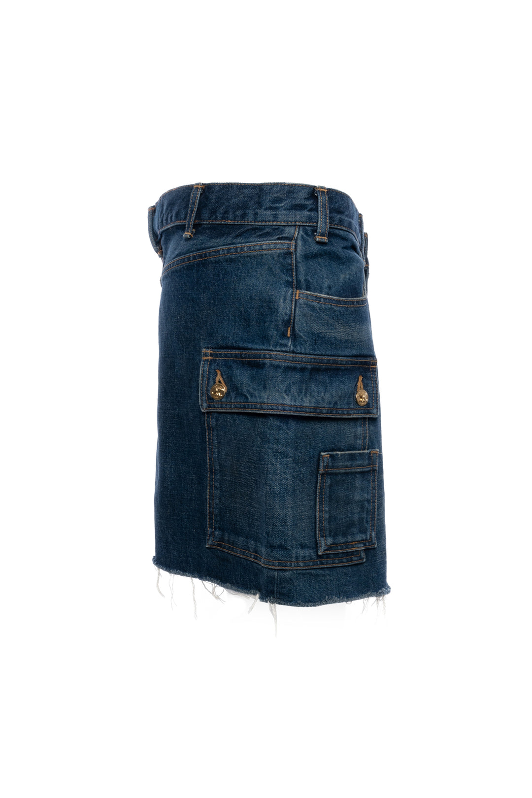 Celine Size 29 Denim Mini Skirt