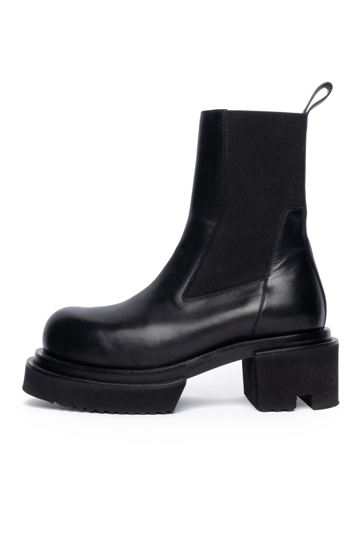 Rick Owens Size 39.5 Beatle Bogun Chelsea Boots