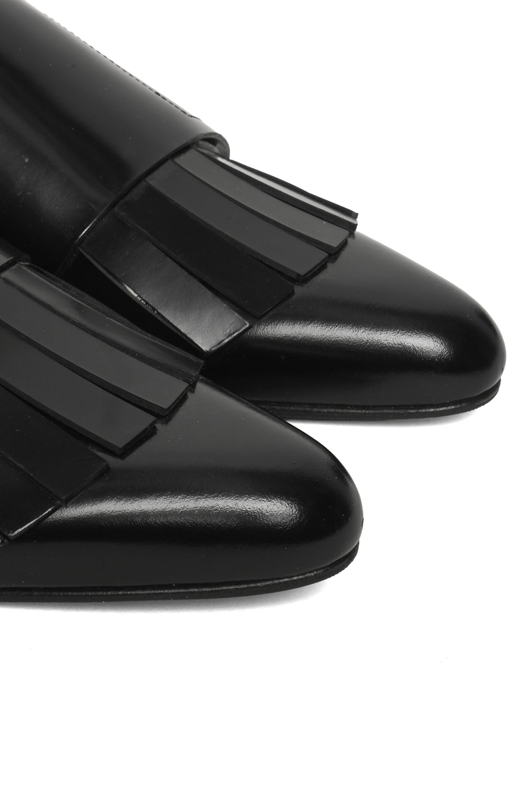 Marni Size 36.5 Fringe Leather Oxford Mules