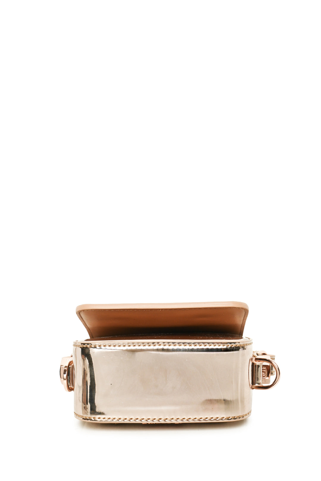 Off White Mirror Baby Flap Bag