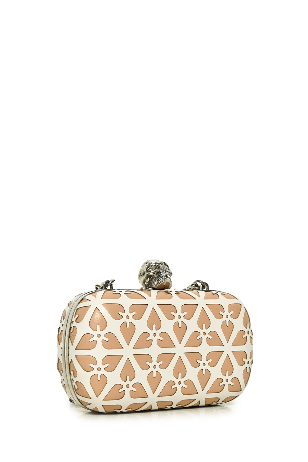 Alexander Mcqueen Embellished Skull Clutch