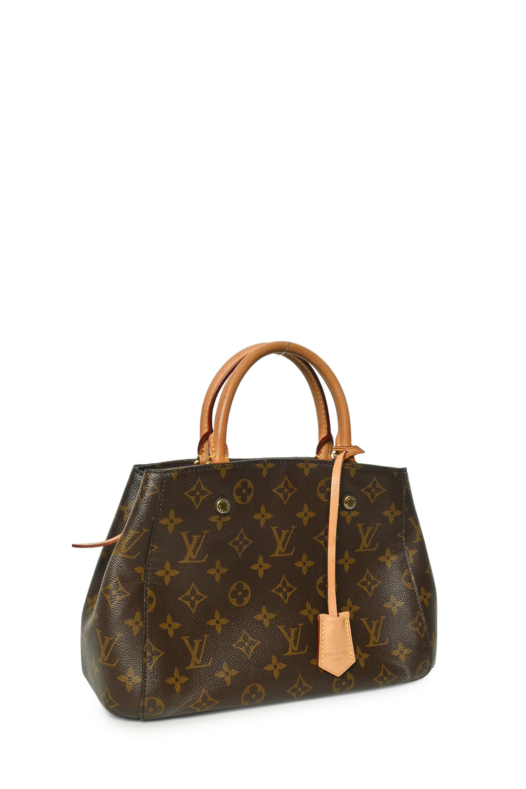 Louis Vuitton 2017 Monogram Coated Canvas Montaigne BB Tote