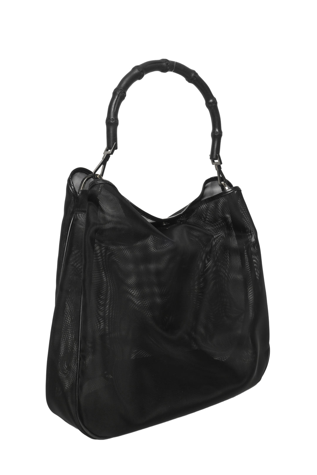 Gucci Bamboo Mesh Shoulder Bag