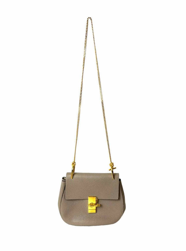 Chloe Drew Medium Leather Crossbody  Purse
