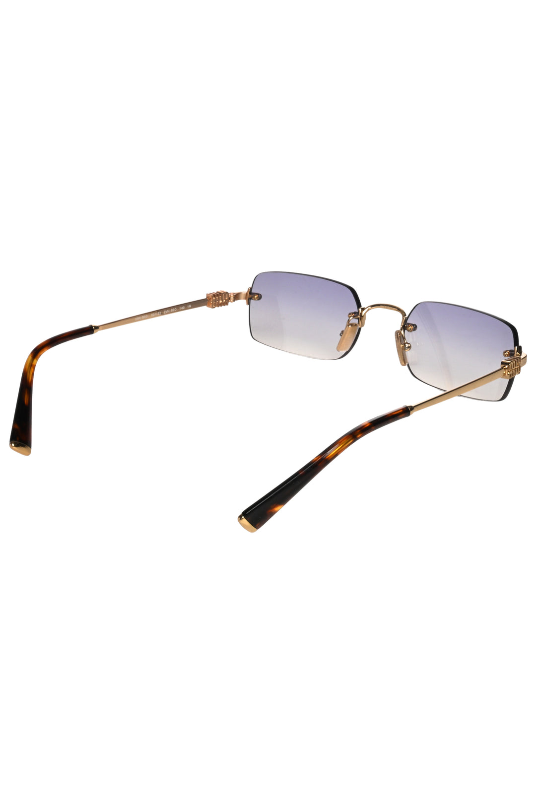 Miu Miu Square Rimless Sunglasses