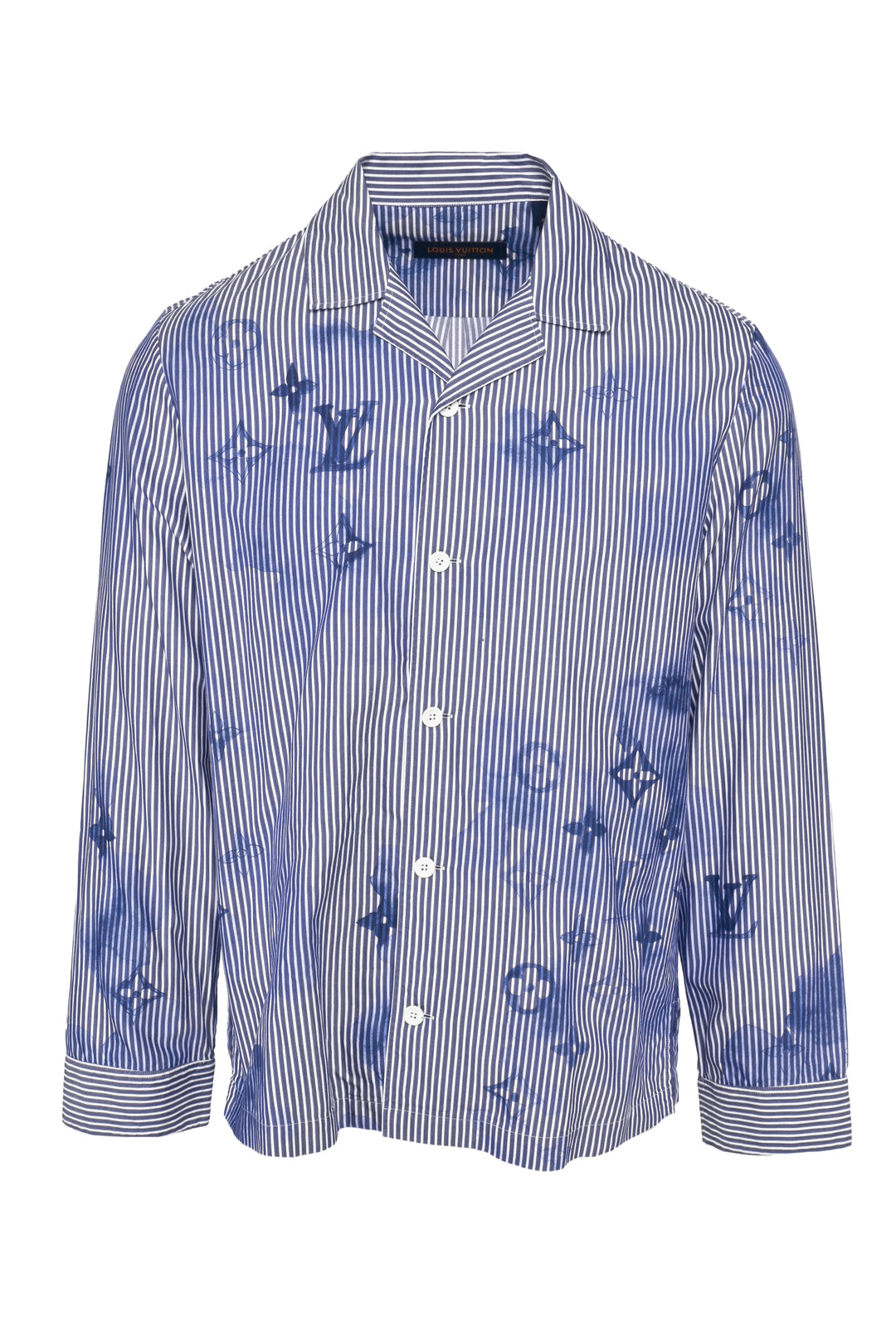 Louis Vuitton Size S Men's Watercolor Monogram Shirt Long Sleeve