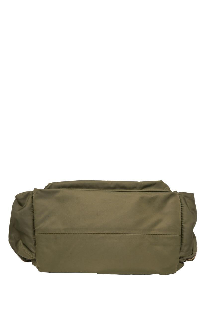 Burberry Rucksack Nylon Leather-Trimmed BackPack