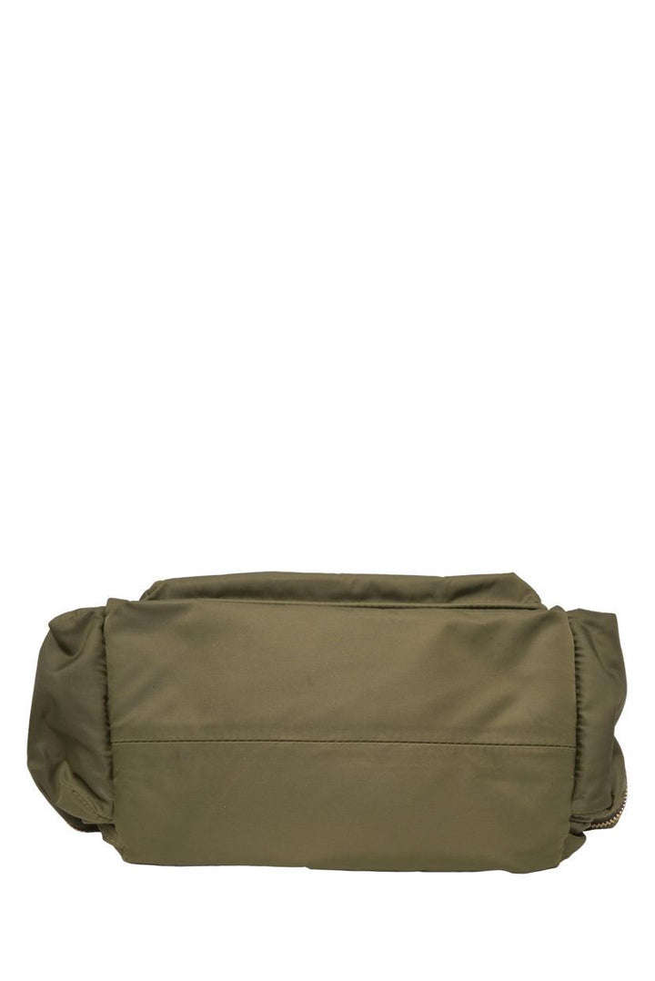 Burberry Rucksack Nylon Leather-Trimmed BackPack