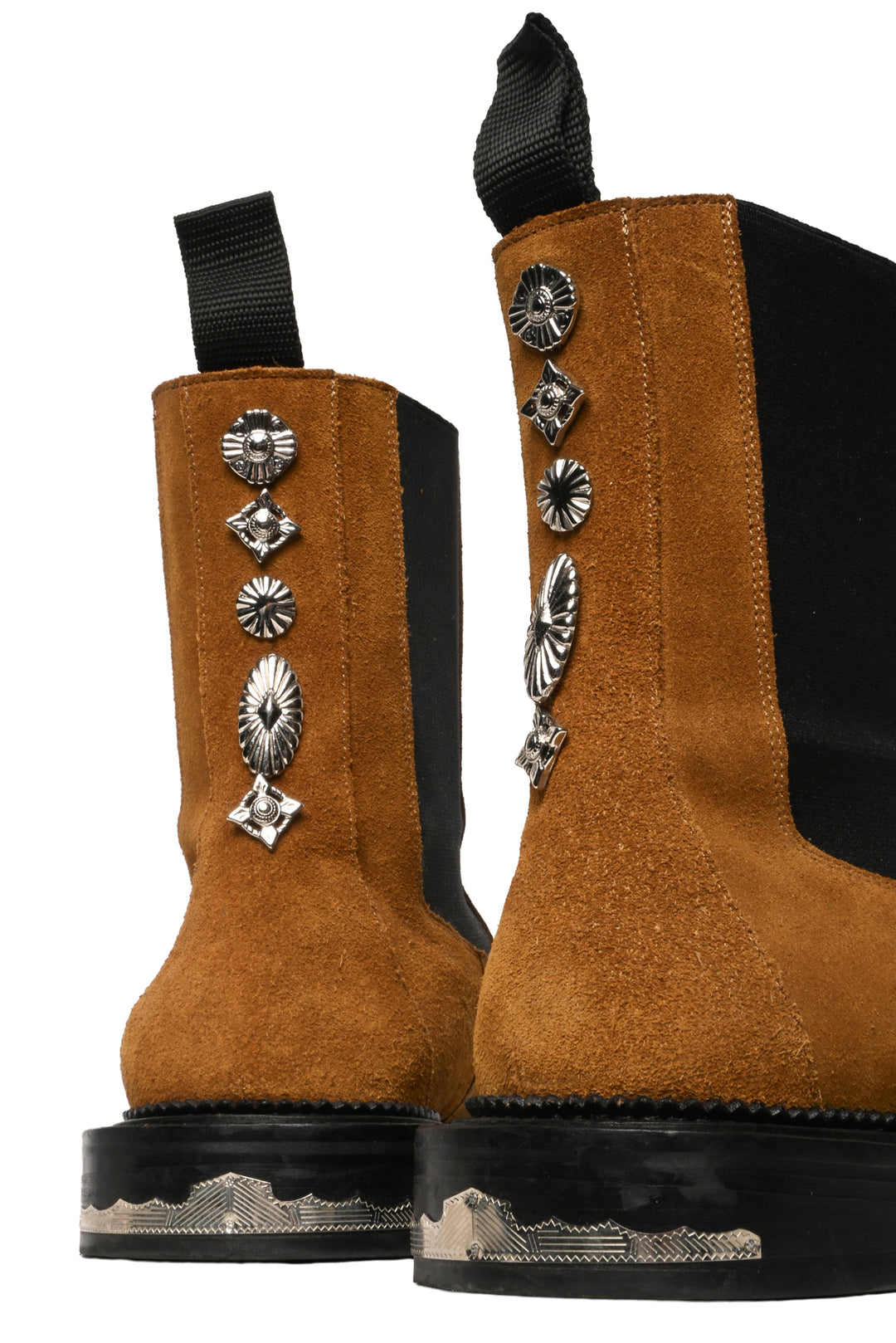 Toga Virilis Mens Shoe Size 44 Stud Chelsea Boots