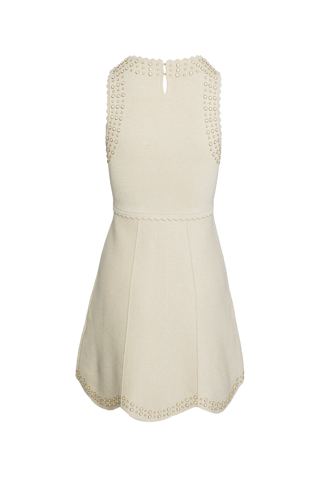 Sandro Size 36 Studded A-line Dress