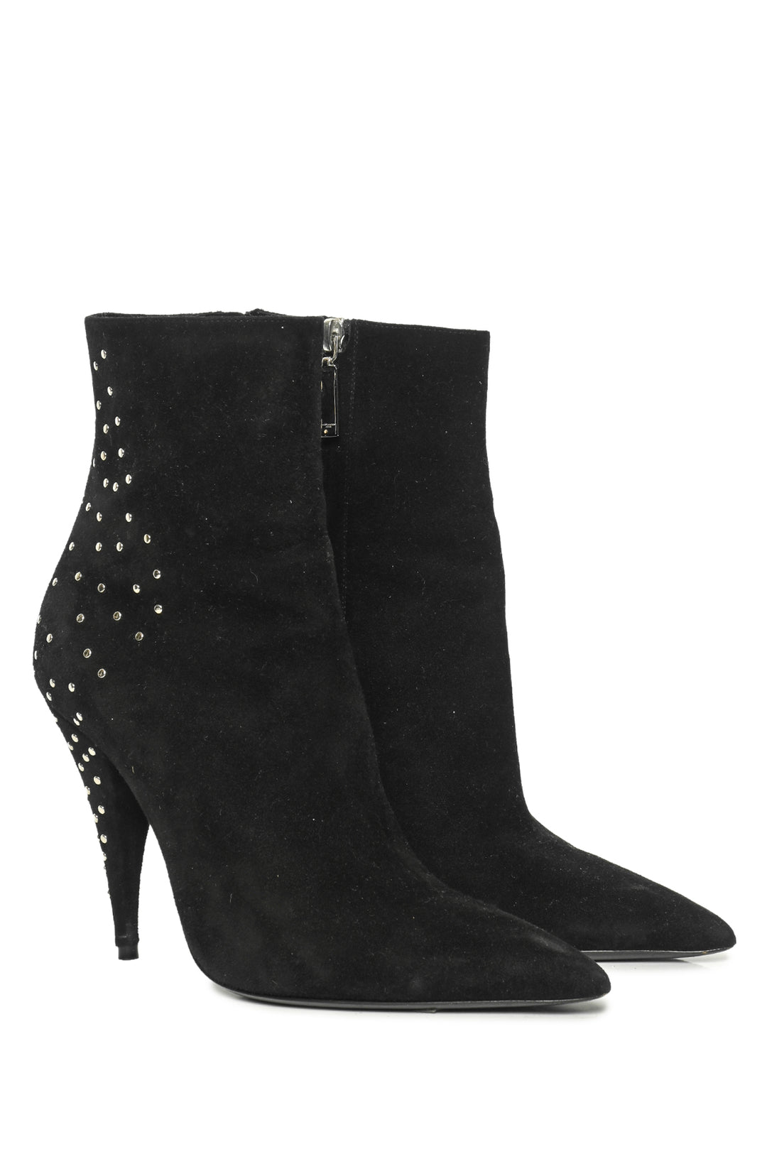 Saint Laurent Size 36.5 Kiki Studded Ankle Boots