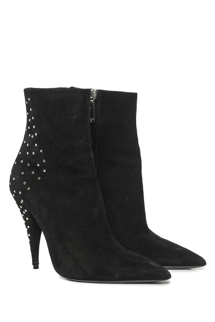 Saint Laurent Size 36.5 Kiki Studded Ankle Boots