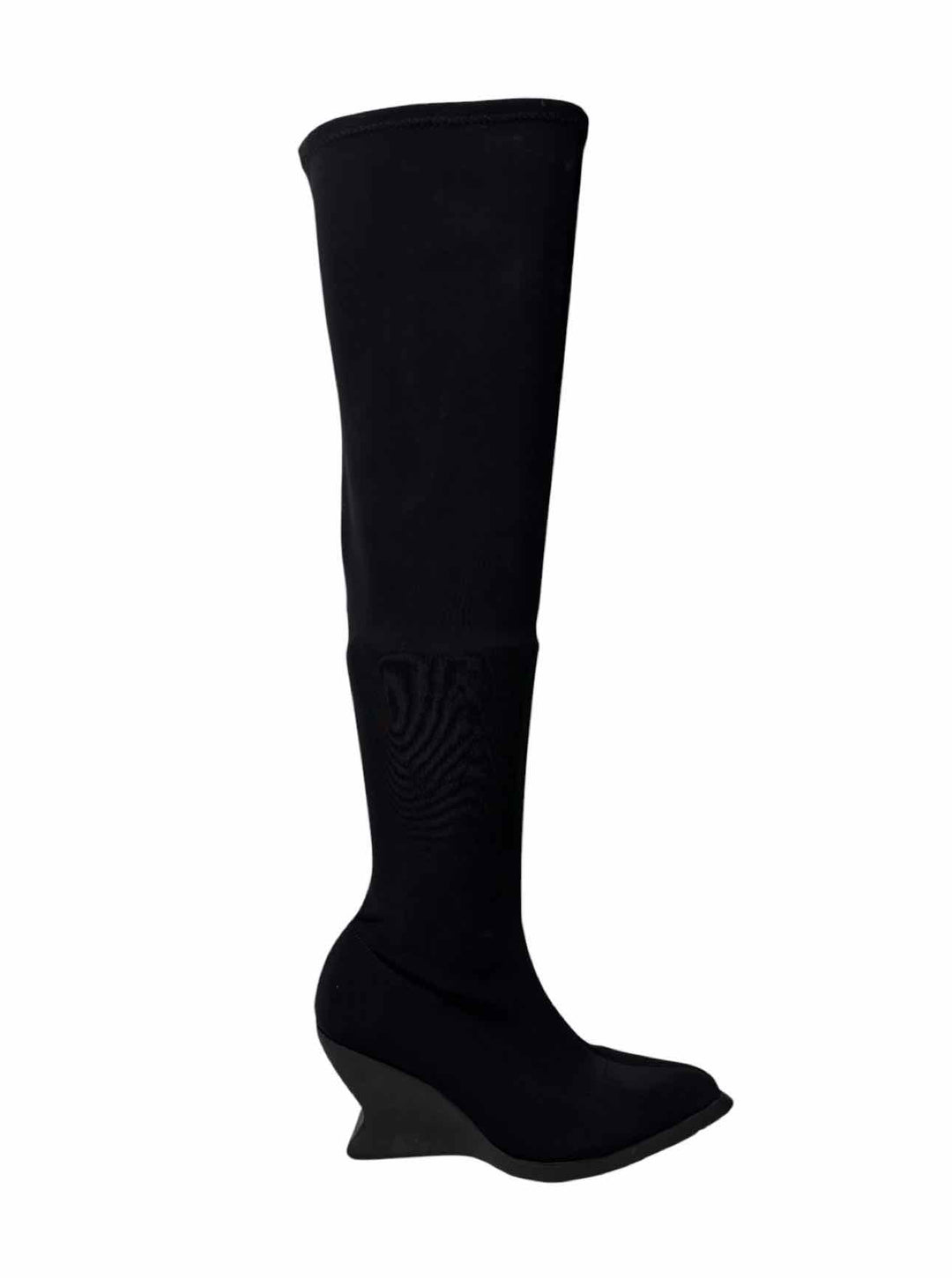 John Fluevog Size 9 Munchies Tall Fabric Boots