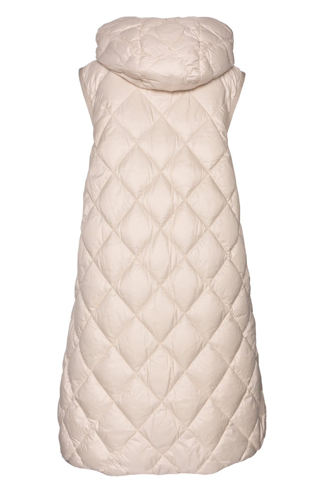 Max Mara The Cube Size 4 Hooded Quilted Midi Vest