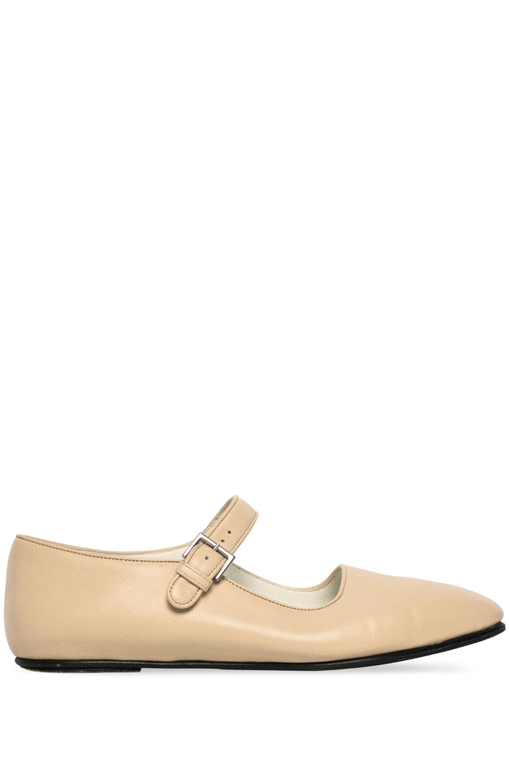 The Row Size 36 Ava Leather Ballet Flats