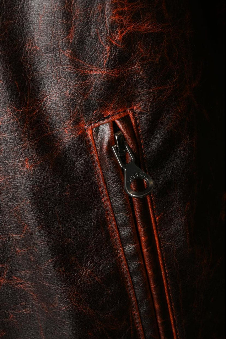 Diesel Size 50 Men's J-Ram Faux Leather Jacket