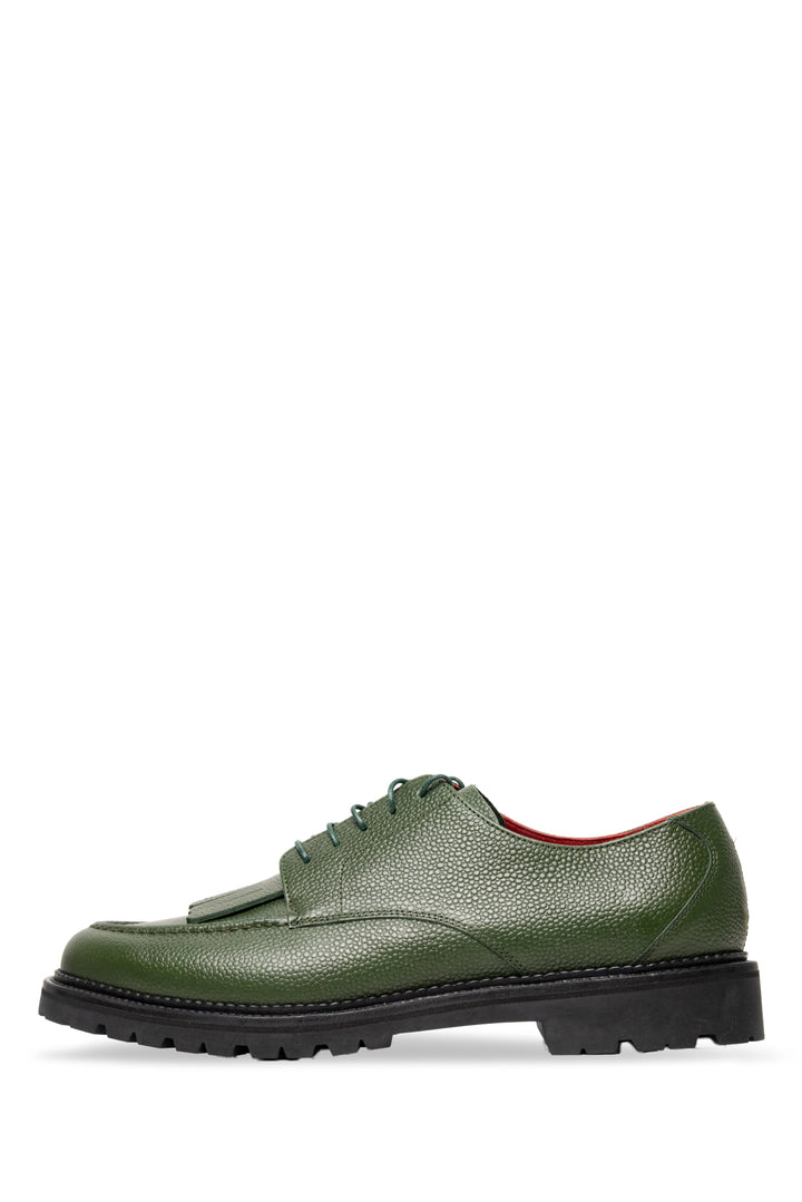 Mens Shoe Size 10 Aime Leon Dore Men's Pebbled Leather Lug Sole Derby Shoes