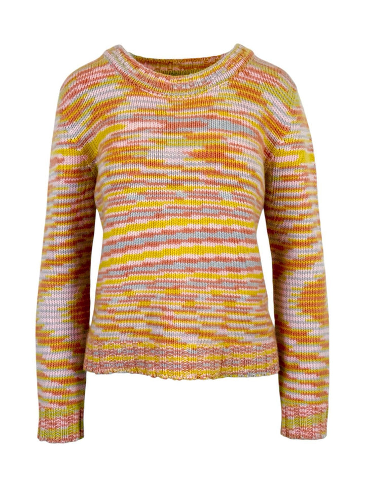 Missoni Size 44 Striped Cashmere Sweater