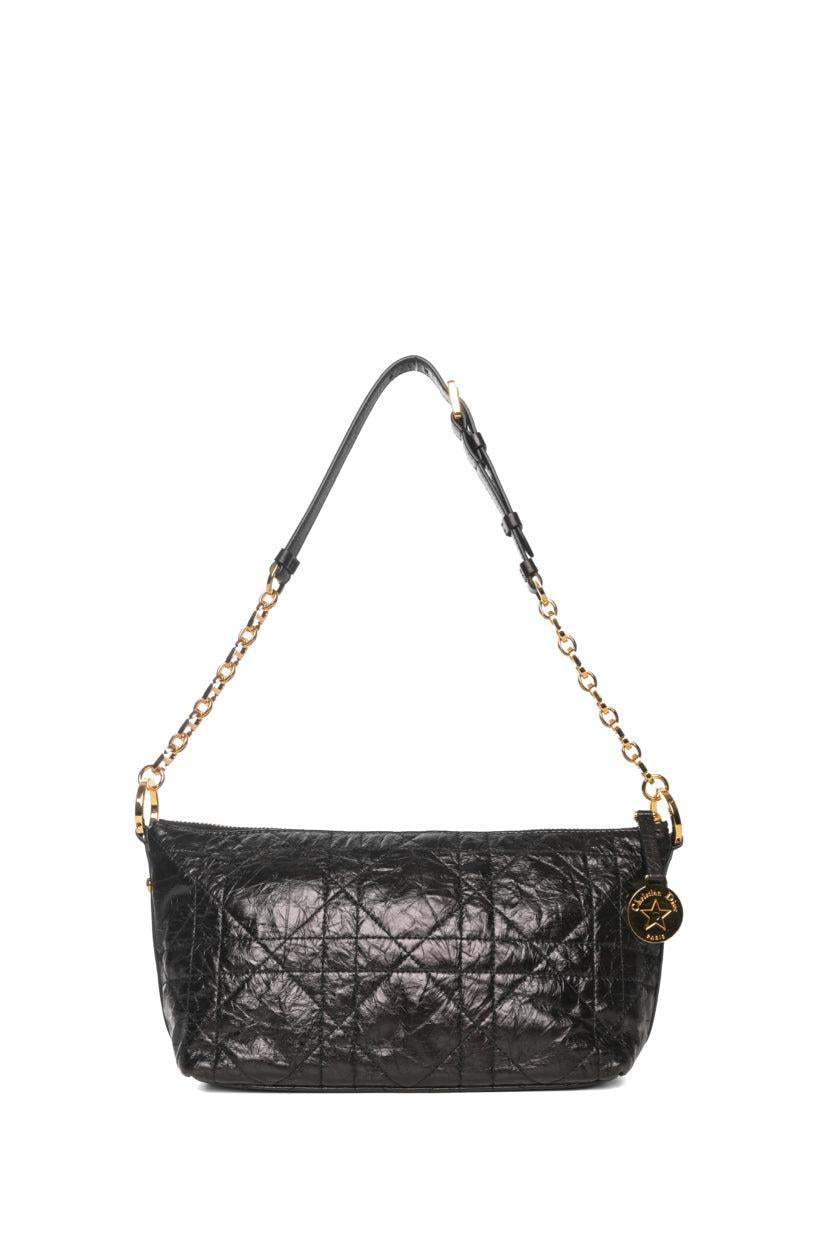 Dior 2024 Macrocannage Crinkled Calfskin Diorstar Hobo