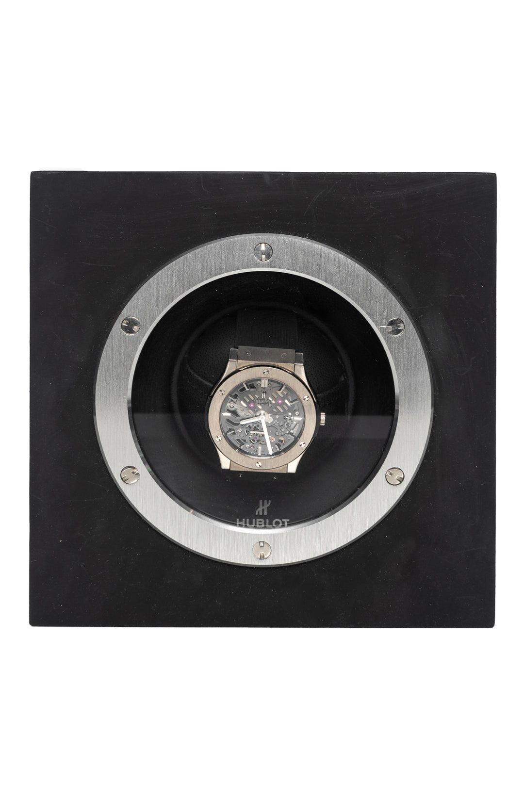 Men's Hublot Classic Fusion Ultra-Thin Skeleton Watch