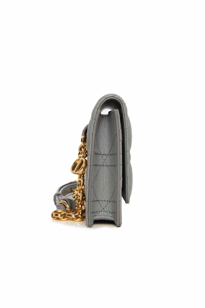 Christian Dior Caro Belt Pouch On Chain