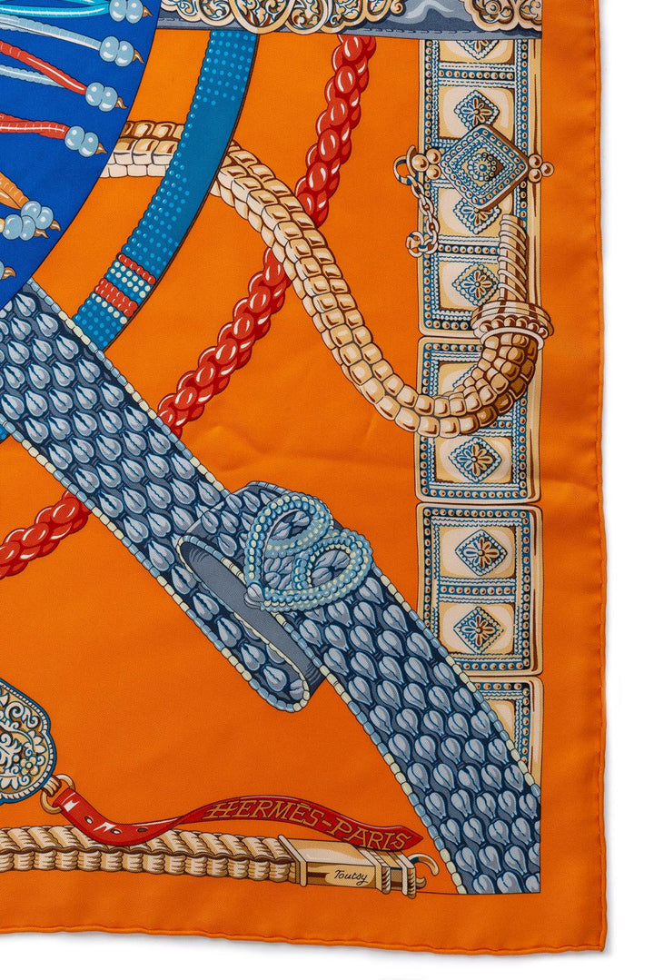 Hermes Ceintures et Liens Scarf 90