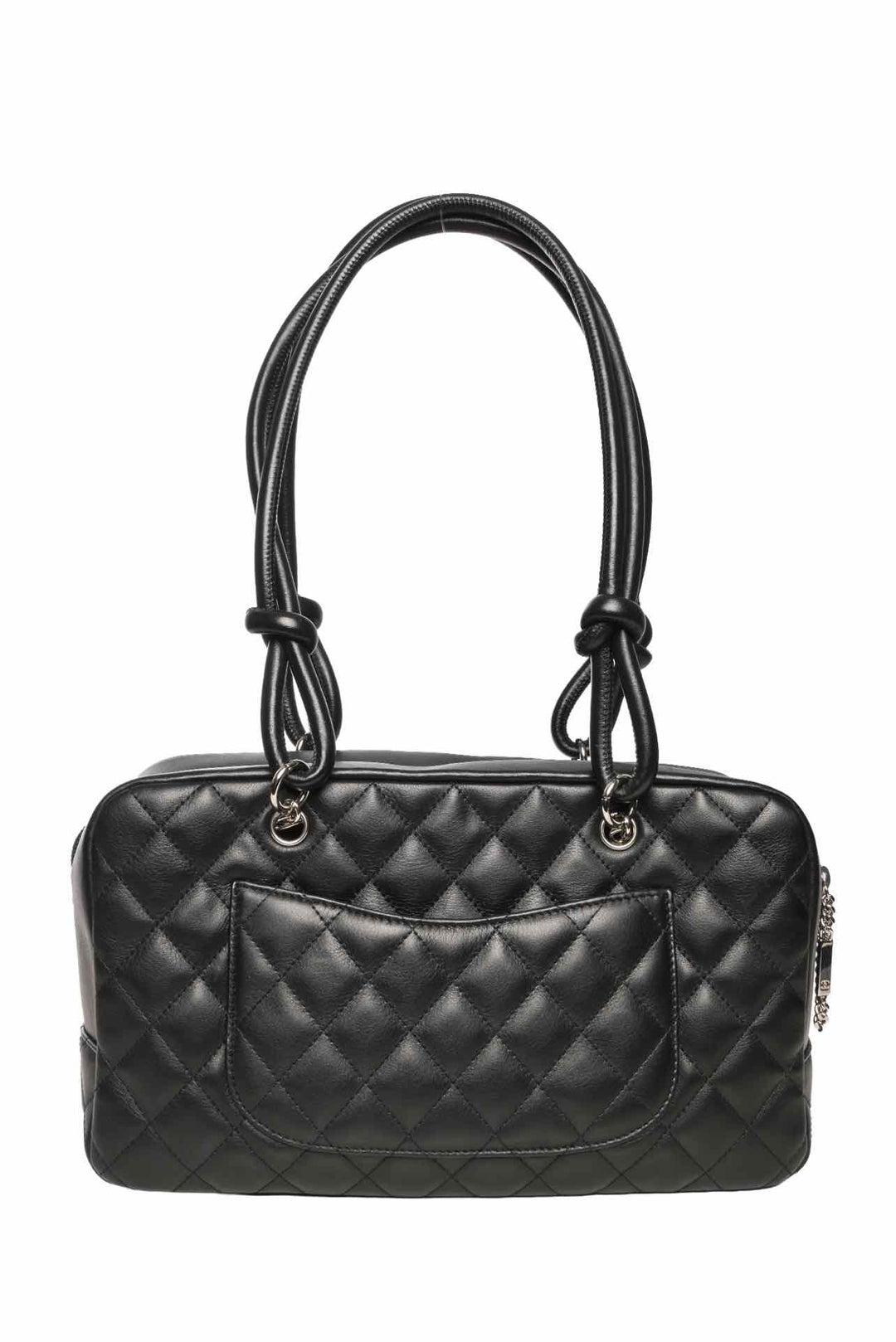 Chanel 2009-2010 Quilted Large Cambon Bowler Shoulder Bag