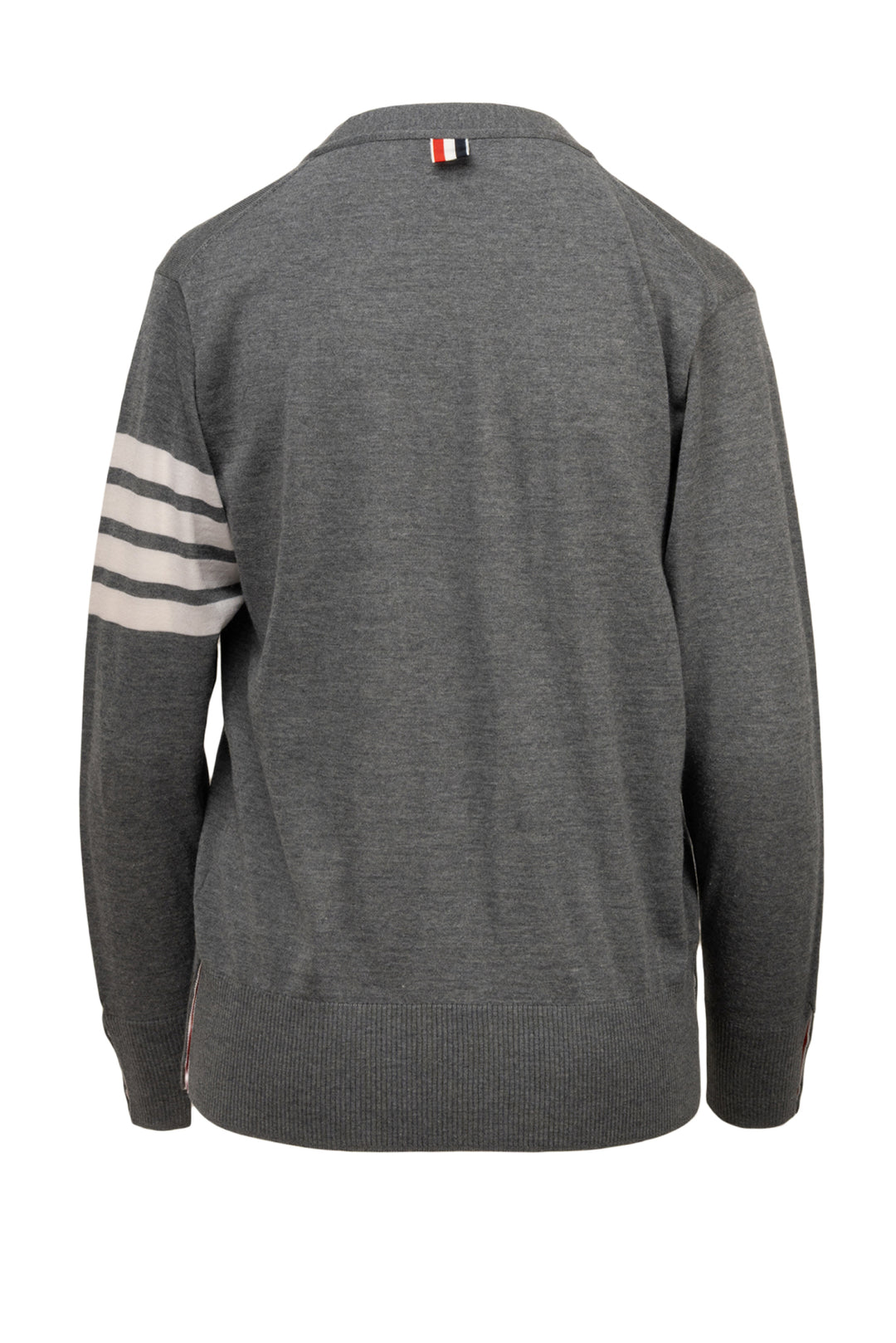 Thom Browne Size 2 Men's 4 Bar Merino Wool Cardigan