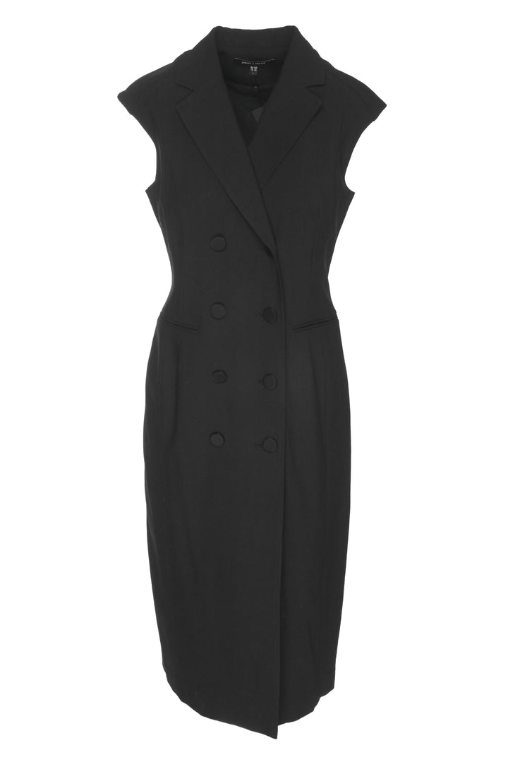 Judith & Charles Size 6 Sleeveless Double Breasted Long Vest