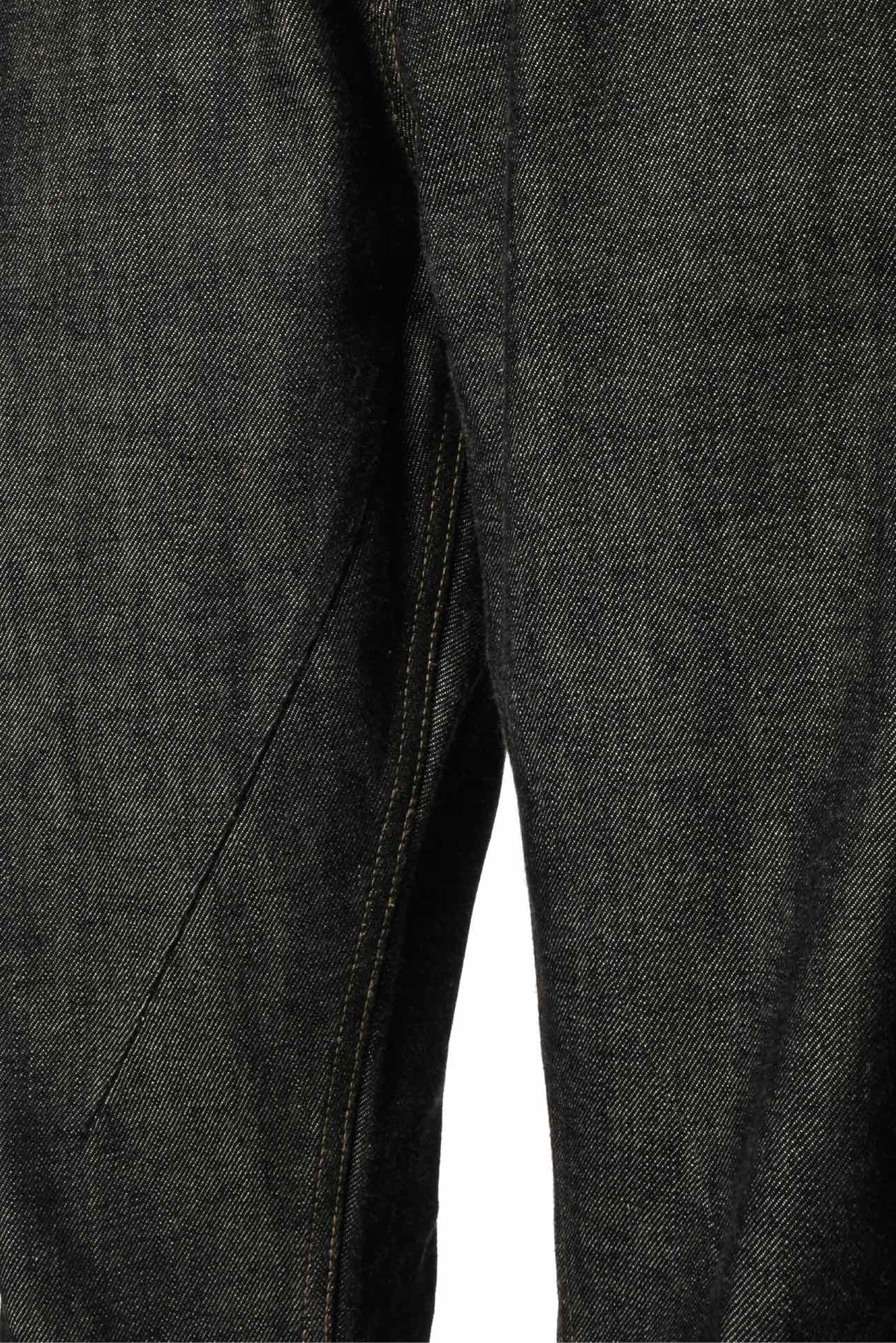Rick Owens DRKSHDW Size 34 Men's Detroit Cut Cuffed Jeans - Luxury