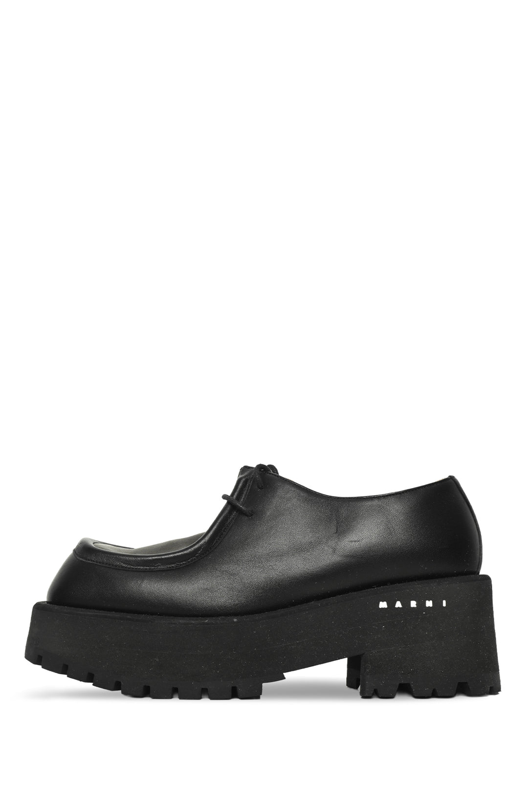 Marni Size 37 Lug Sole Platform Derby Loafers