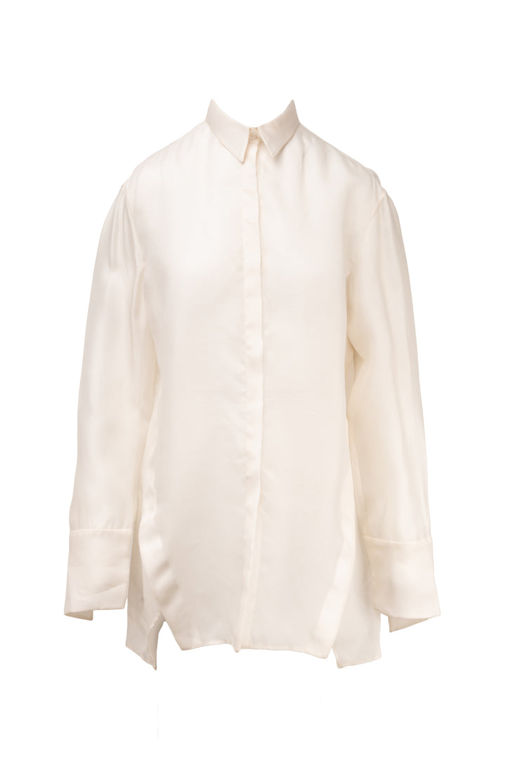 Marisfrolg x ZhuChongYun Size L  Mulberry Silk Oversize Blouse