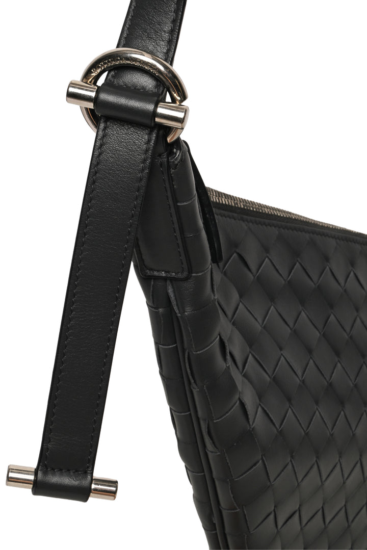 Bottega Veneta Small Intrecciato Virgule Crossbody Bag
