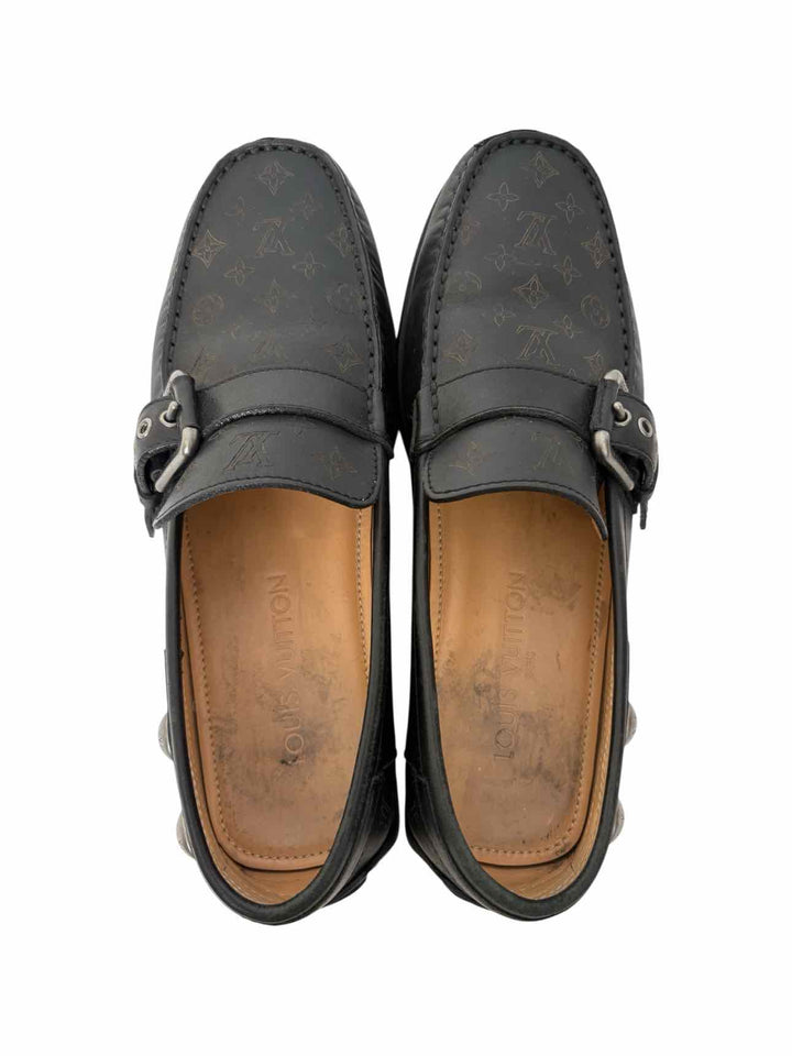 Louis Vuitton Monogram Leather Size 6.5 Loafers