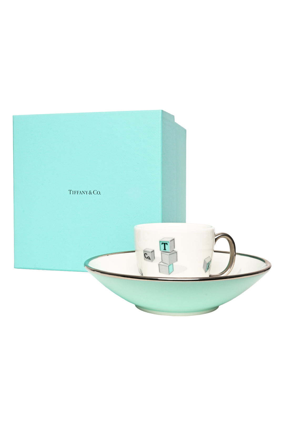 Tiffany & Co Kid's Fine Bone China Bear and Block 3-Piece Set
