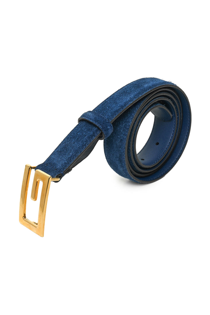 Gucci Size 38 Thin Suede Belt