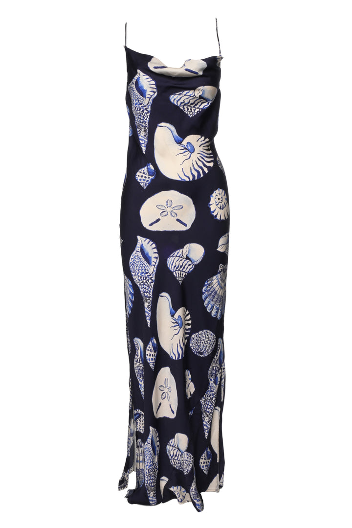 Carolina K Size L Seashell Maxi Dress