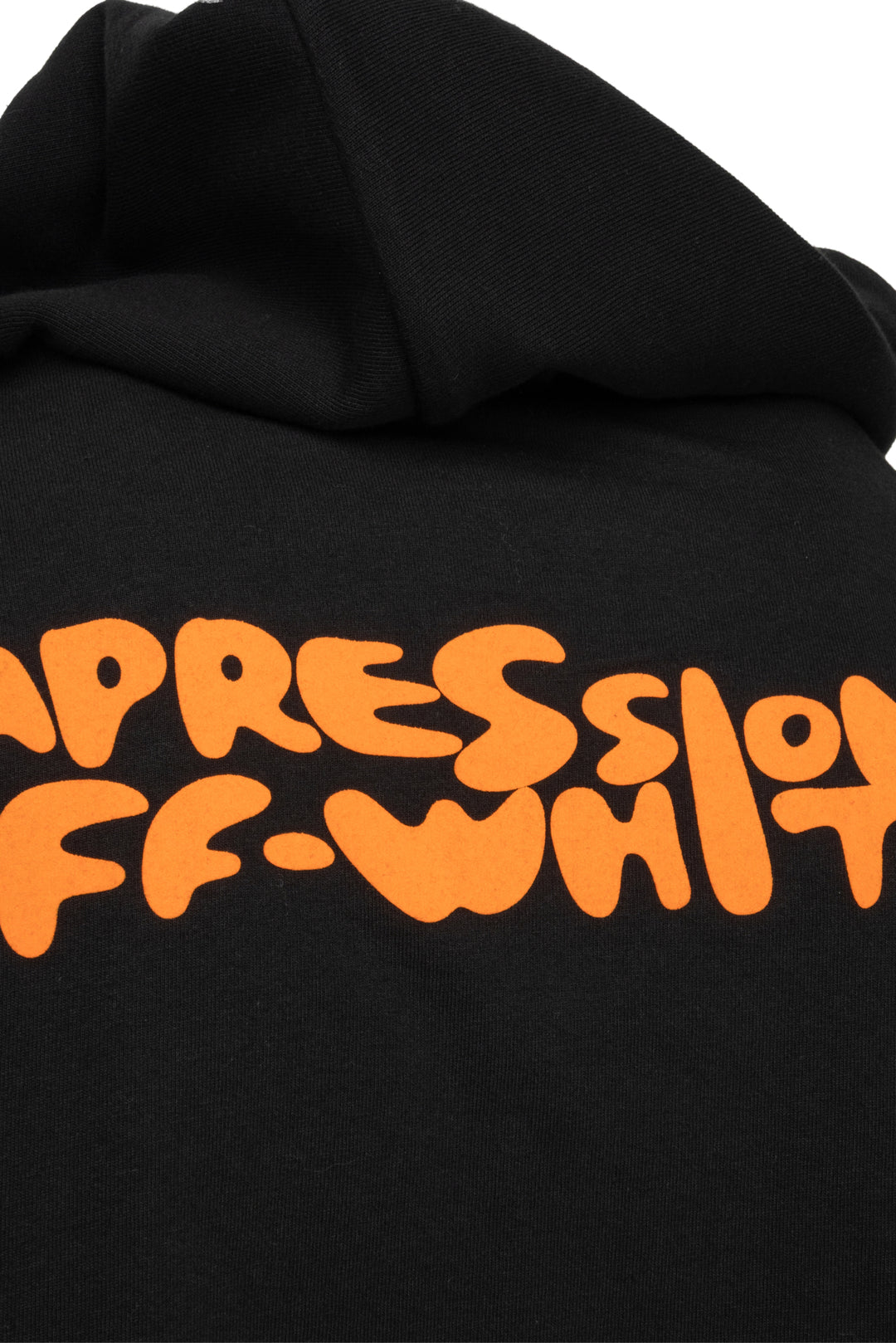OFF-WHITE Size M Men's Bubble Font T-shirt Hoodie