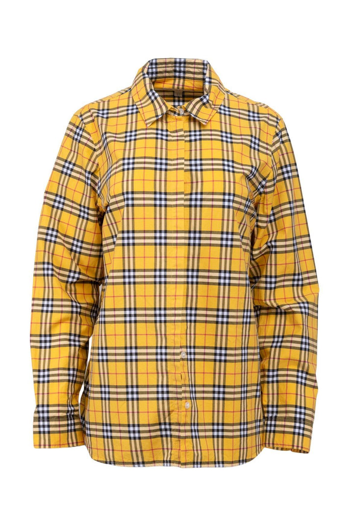 Burberry Size 12 Nova Check Blouse