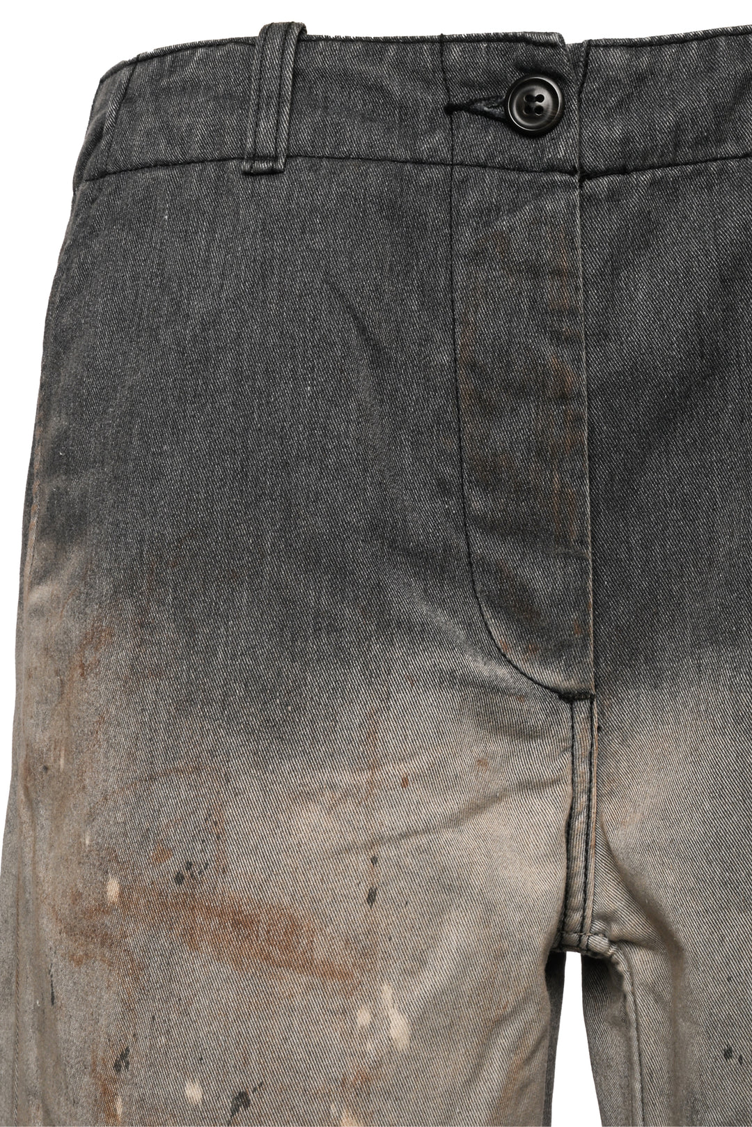 Our Legacy Size 34 Rig Distressed Faded Wide Leg Pants
