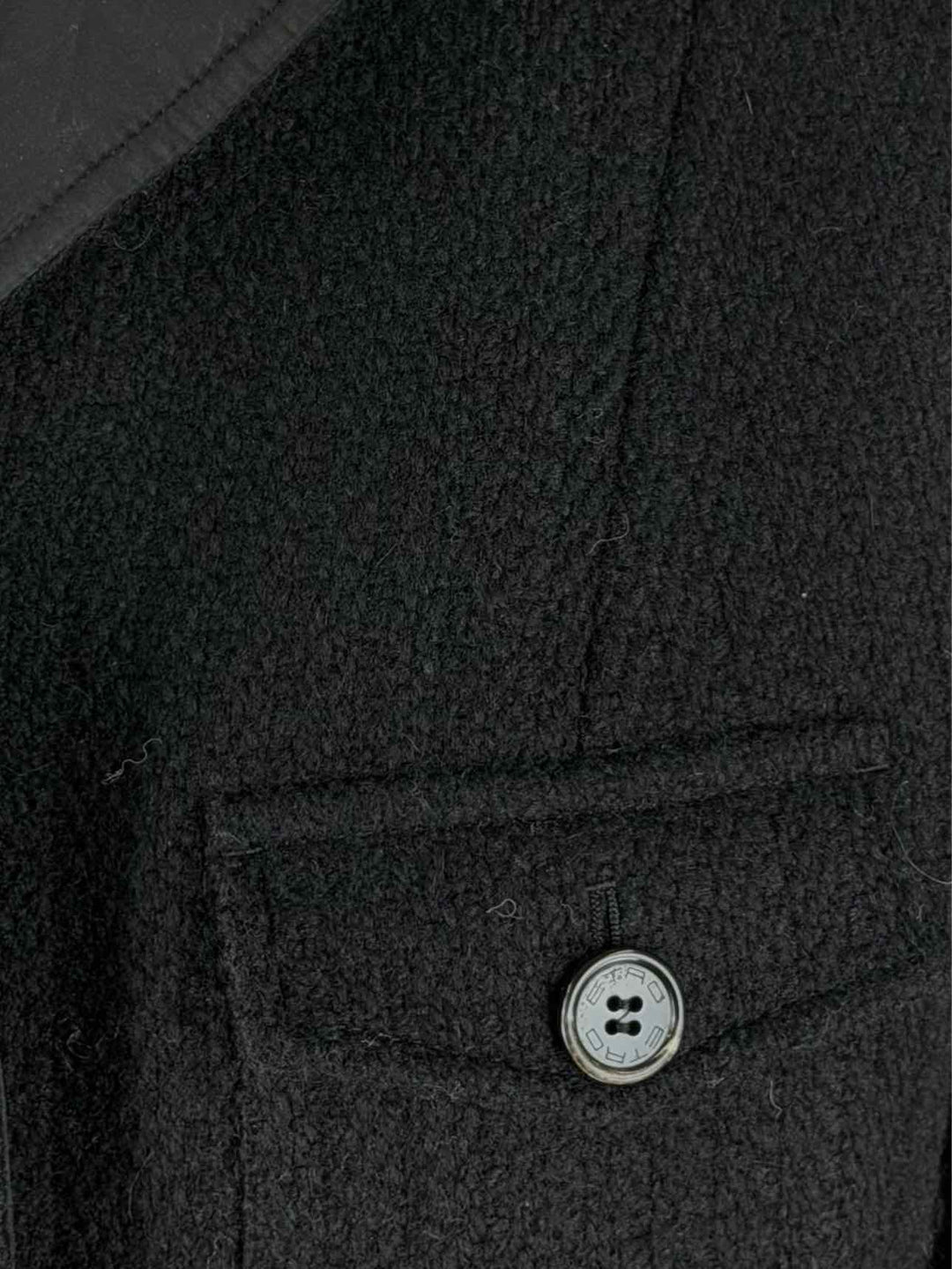 Etro Size 46 Vintage Crop Tweed Jacket