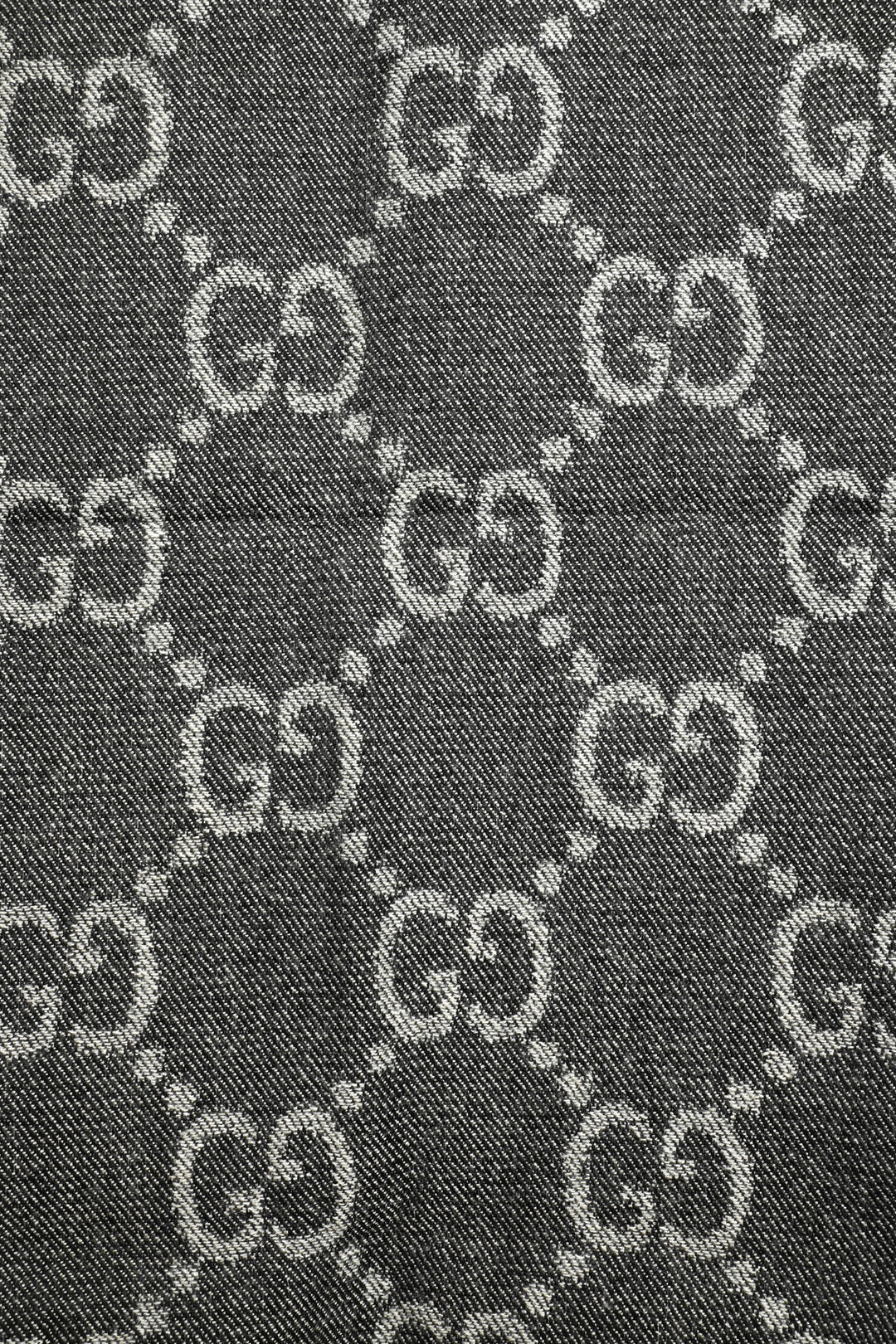 Gucci GG Monogram Wool Jacquard Scarf
